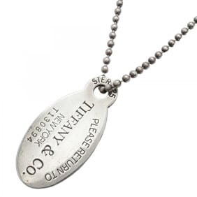 Tiffany Necklace Return to Oval Silver 925 for Men and Women