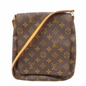 Louis Vuitton Monogram Musette Salsa Short Strap Shoulder Bag M51258 Brown Women's