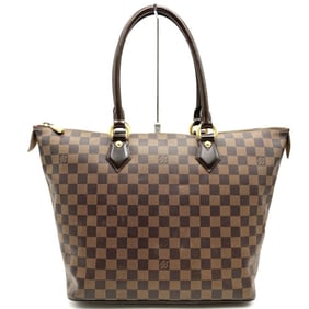 LOUIS VUITTON N51182 Saleya MM Tote Bag Damier Ebene for Men and Women