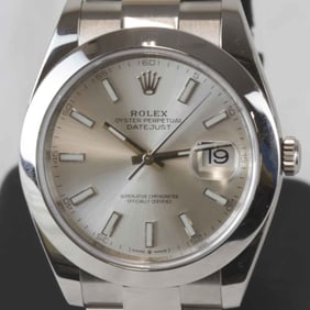 ROLEX Oyster Perpetual Datejust Ref. 126300 Automatic Men's Watch