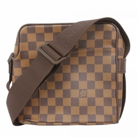 Louis Vuitton Damier Olaf PM Shoulder Bag N41442 Ebene Men's