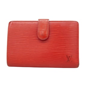 Louis Vuitton Epi Porte Monnaie Wallet M63247 Castilian Red for Women