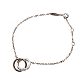 Tiffany Interlocking Circle Bracelet, Silver 925, Women's