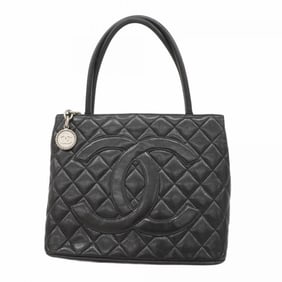Chanel Reissue Tote Bag, Caviar Skin, Black, Women's, P1476546