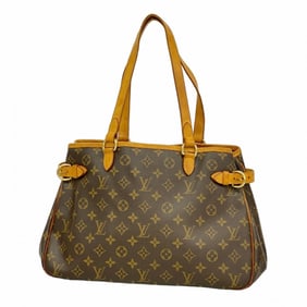 Louis Vuitton Monogram Batignolles Horizontal Tote Bag M51154 Brown Women's