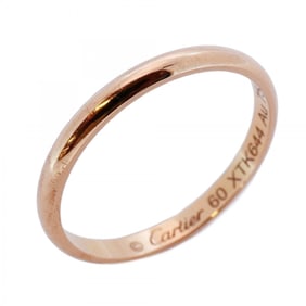 Cartier Classic Wedding Ring, 18K Pink Gold, #60, Men's