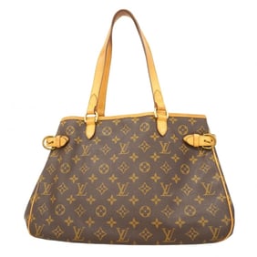 Louis Vuitton Monogram Batignolles Horizontal Tote Bag M51154 Brown Women's