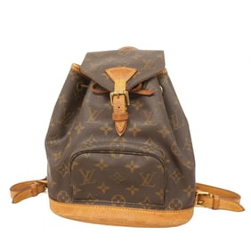 Louis Vuitton Monogram Mini Montsouris Backpack/Daypack M51137 Brown Women's