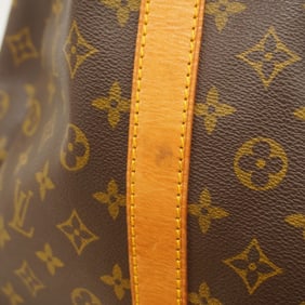 Louis Vuitton Monogram Keepall Bandouliere 60 Boston Bag M41412 Brown Men's/Women's P1460923