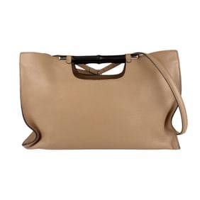 Gucci Handbag Shoulder Bag Leather Beige Women's 370829 z6975
