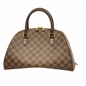 Louis Vuitton Damier Rivera MM Handbag N41434 Ebene for Women