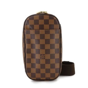 Louis Vuitton Damier Pochette Gange Personal SPO Body Bag in Ebene Leather N48048