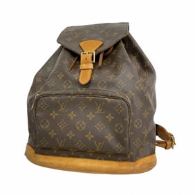 Louis Vuitton Monogram Montsouris Backpack M51135 Brown Women's