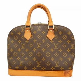 Louis Vuitton Monogram Alma Handbag M51130 Brown Women's