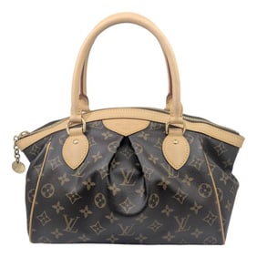 LOUIS VUITTON Louis Vuitton Monogram Tivoli PM Brown M40143 Canvas Women's Handbag Bag