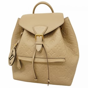 Louis Vuitton Monogram Empreinte Montsouris PM Backpack M45410 Tourterelle Women's P1314861