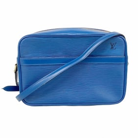 Louis Vuitton Epi Trocadero 24 Shoulder Bag M52315 Toledo Blue Women's P1319330