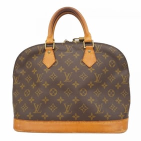 Louis Vuitton Monogram Alma Handbag M51130 Brown Women's