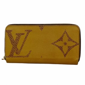 Louis Vuitton Monogram Giant Reverse Zippy Wallet M69353 Brown Women's
