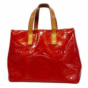 Louis Vuitton Vernis Reed PM Handbag M91990 Pomme d'Amour for Women