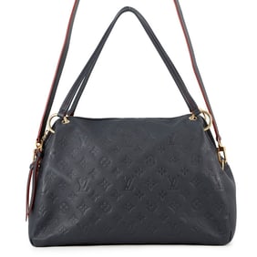 Louis Vuitton Monogram Empreinte Pontu PM Shoulder Bag in Marine Rouge M43721