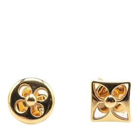 Louis Vuitton Crazy in Rock Earrings M00395 Gold Plated Women's LOUIS VUITTON