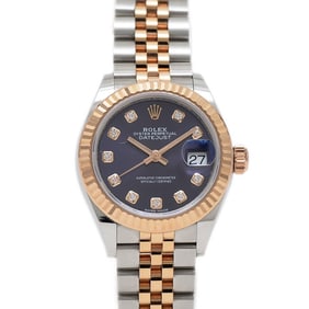 Rolex Datejust 279171G Aubergine Dial Women's Watch, Random