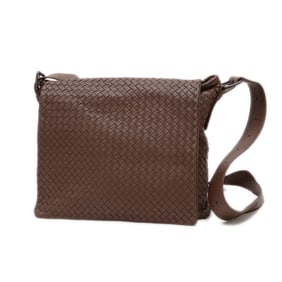 Bottega Veneta Intrecciato Shoulder Bag in Brown Leather for Men