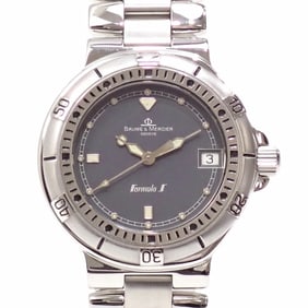 Baume & Mercier Formula S Women's Quartz Watch, Stainless Steel, MV04FO30, Battery-Powered