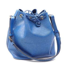 Louis Vuitton Epi Noe Shoulder Bag, Women's, M44005, Toledo Blue