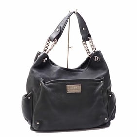 Versace women's bag in black leather