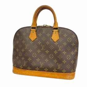 Louis Vuitton Monogram Alma Handbag M51130 Brown Women's