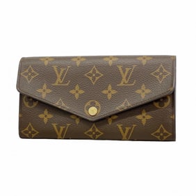 Louis Vuitton Monogram Portefeuille Sarah Long Wallet M62234 Fuchsia Women's