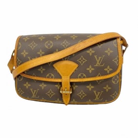 Louis Vuitton Monogram Sologne Shoulder Bag M42250 Brown Women's