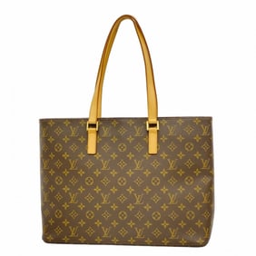Louis Vuitton Monogram Luco Tote Bag M51155 Brown Women's