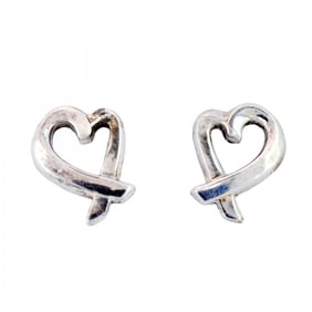 Tiffany Loving Heart Earrings, Silver 925, Women's, P1361744