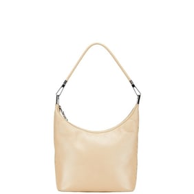 Gucci One-Shoulder Bag 001 3814 3754 Beige Leather Women's GUCCI