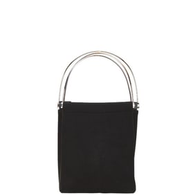 Cartier Trinity Bag, Black Urethane Plated Handbag, Women's, CARTIER