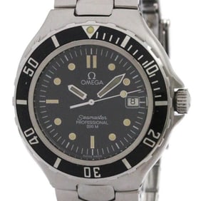 OMEGA Seamaster Professional 200M Large Size Steel Mens Watch Polished