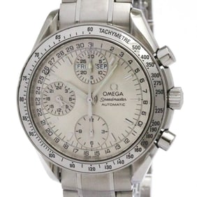 OMEGA Speedmaster Triple Date Steel Automatic Watch 3523.30 Polished