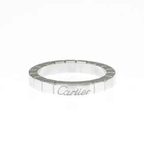 Cartier Lanieres White Gold (18K) Fashion No Stone Band Ring Silver