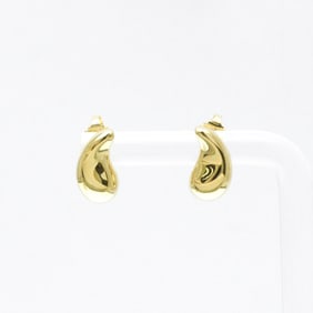 Tiffany Teardrop Earrings No Stone Yellow Gold (18K) Stud Earrings Gold