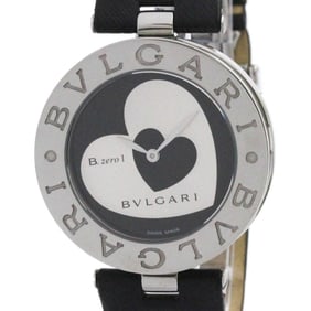 BVLGARI B-zero1 Double Heart Steel Quartz Ladies Watch BZ35S
