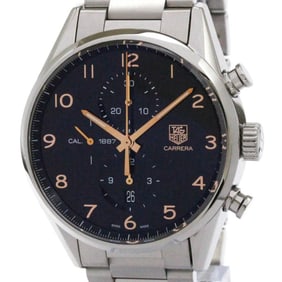 TAG HEUER Carrera Calibre 1887 Chronograph Steel Automatic Mens Watch CAR2014