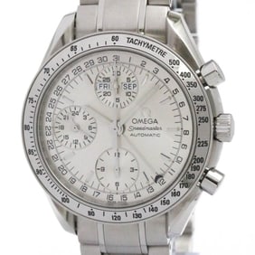 OMEGA Speedmaster Triple Date Steel Automatic Watch 3523.30 Polished