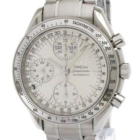 OMEGA Speedmaster Triple Date Steel Automatic Watch 3523.30 Polished