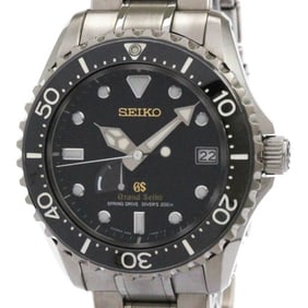 GRAND SEIKO SBGA031 Divers Spring Drive Titanium Mens Watch 9R65-0AN0