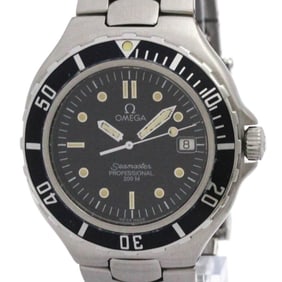 OMEGA Seamaster Professional 200M Large Size Steel Mens Watch Polished