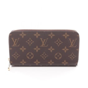 Louis Vuitton Zippy Wallet Monogram Round Long for Men and Women, Brown, M42616