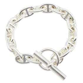 Hermes Hermès Chaine d'Ancre MM 16-link bracelet in 925 silver for men and women.